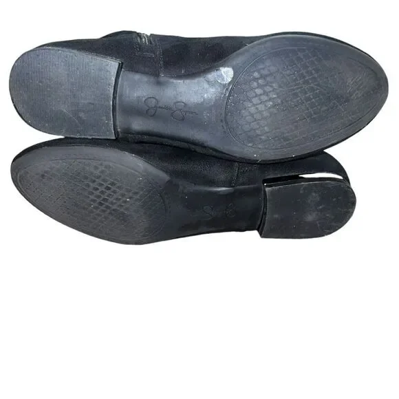 Jessica Simpson Womens Gilia Black Riding Boots Shoes 8.5 Medium (B,M) - Picture 3 of 6